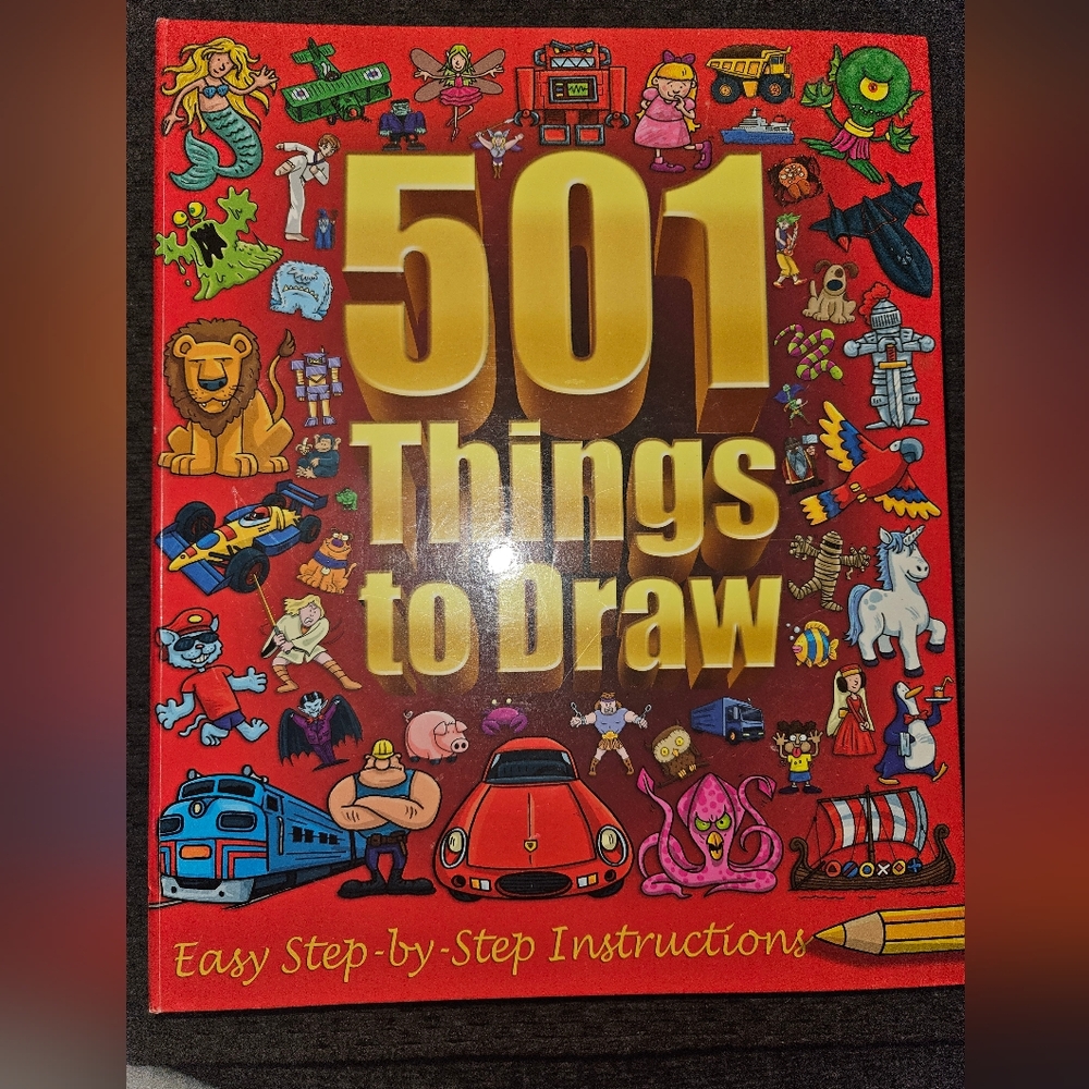 501 Things To Draw Kids Book